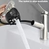 Universal High-Pressure Car Wash Sprayer 6-in-1 Nozzle with Rotating Watering Rinse Soap Solution Nozzle Tip Connection