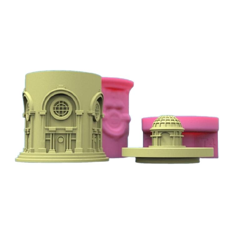 

Building Storage Jars Mold Concrete Casting Silicone Mold DIY Ornament Tool 1