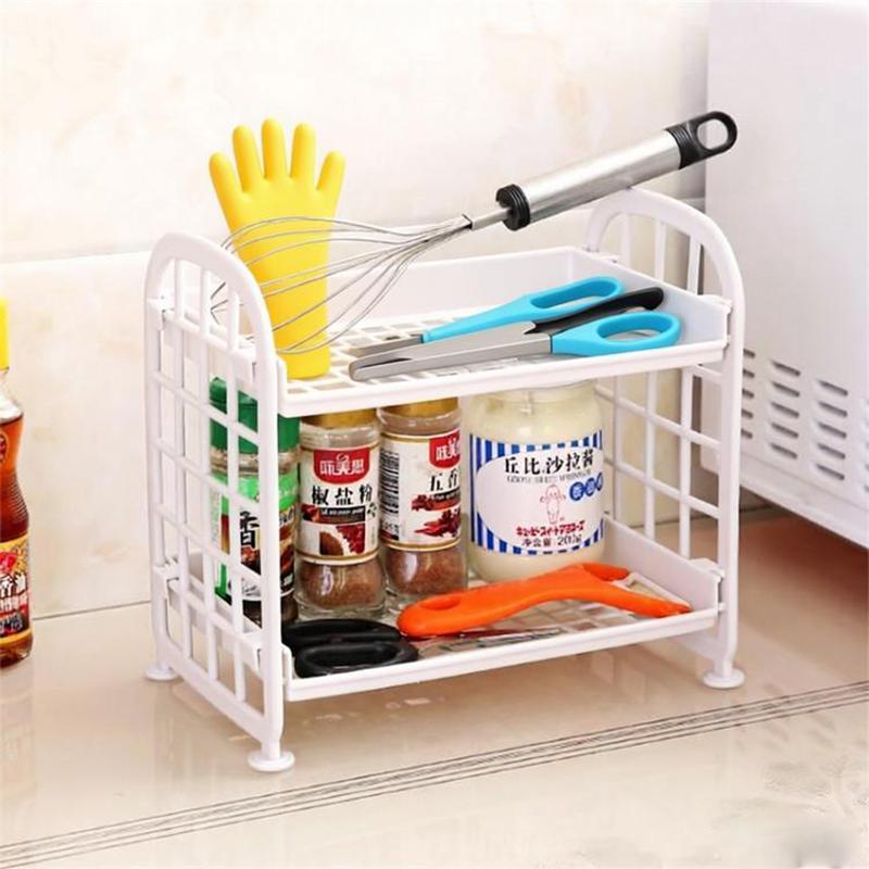 1Pc High Appearance Horizontal Desktop Storage Shelf Simple Multi-Storey Dormitory Storage Shelf Computer Office Available