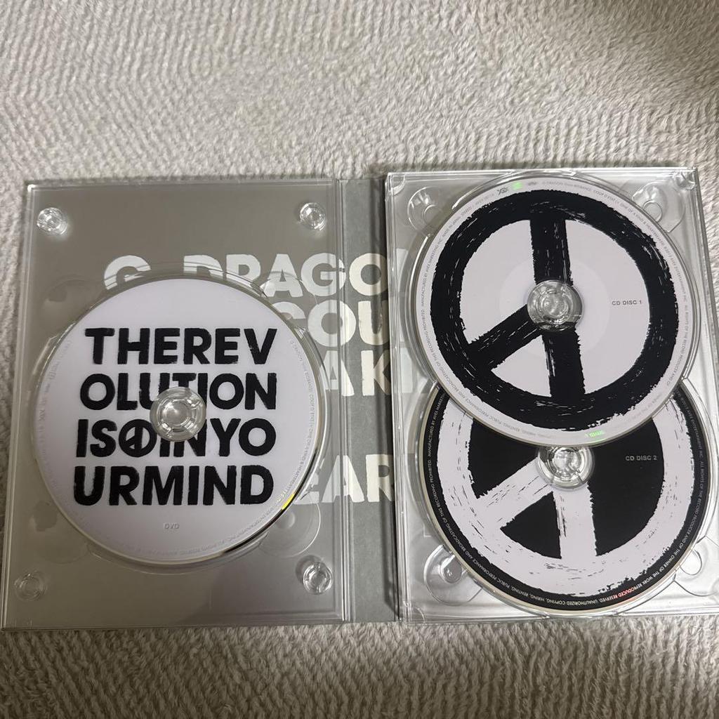 [USED] COUP D'ETAT G-DRAGON from BIGBANG CD DVD