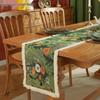 Bohemian Cotton Thread Nordic Table Runner: Retro American Country Mori Style for Coffee Table & TV Cabinet