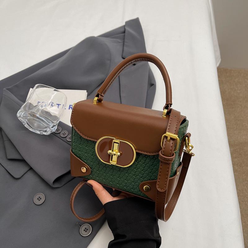 Small bag women's versatile new fashion shoulder messenger bag women's portable box small square bag