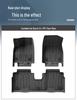 Eco-friendly Custom-fit Floor Mats Set for 2023 Buick E4: Includes TPE Trunk Mat & Seat Backrest Mat