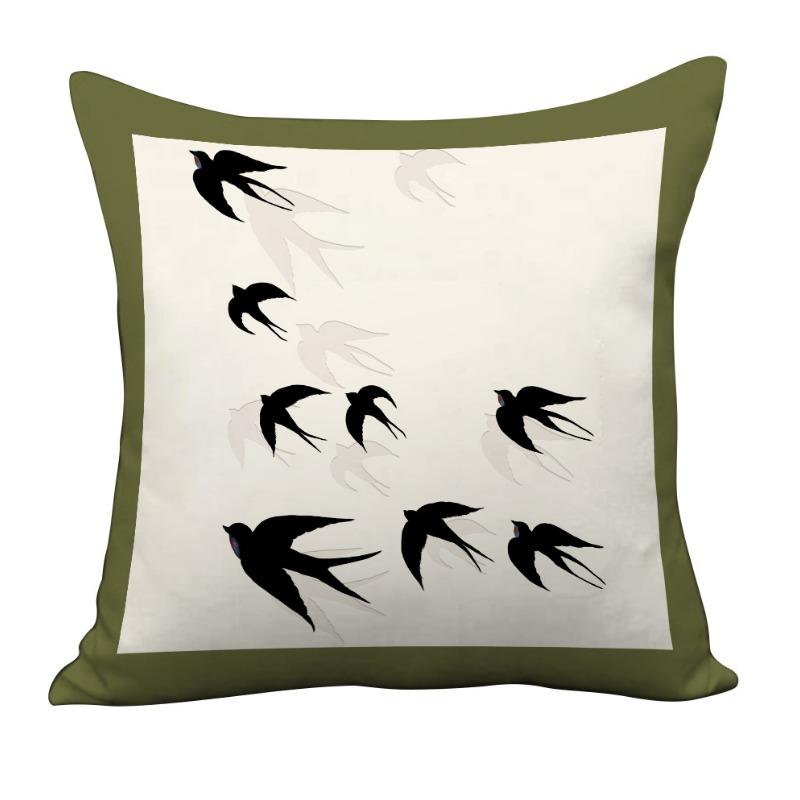 Nordic Retro Light Luxury High-end Pillowcase Living Room Bedside Sofa Pillow Bedroom Cushion Pillow Case