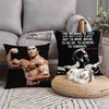 Arnold Schwarzenegger Bodybuilding Muscle Man Fitness Square Pillow Bedroom Sofa Leisure Comfort Cushion Home Decoration