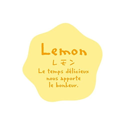 

cotta Flavor Stickers, Natural Variant, Lemon Yellow, 2.8 x 2.8 cm, 71024, Pack of 100