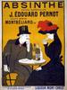 Vintage French Absinthe Pernot Advertisement Retro Metal Wall Plaque Art Sign