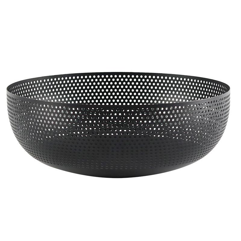 Luxury Fruit Bowl Iron Fruits Basket Aesthetic Decorative Fruit Tray Elegant Modern Living Room Fruits Trays Table Decorations
