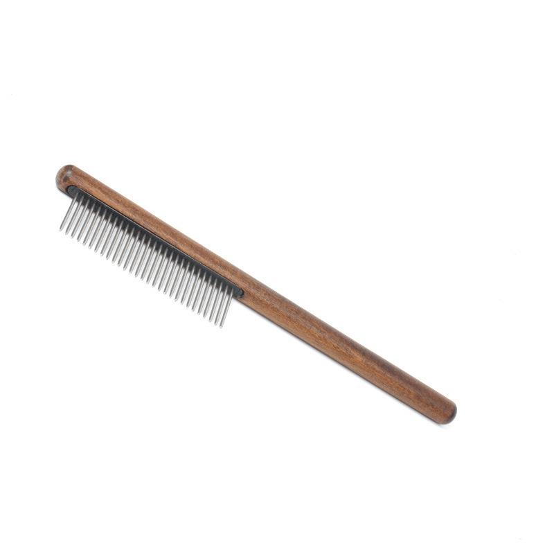 Pet Comb Manufacturer Comb Row Comb Cat Dog Hair Removal Solid Wood Comb Cleaning Beauty Flea Hair Removal