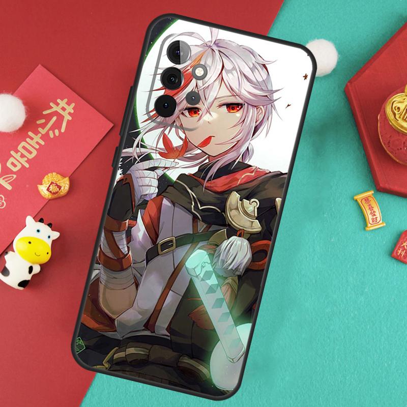 Genshin Impact Kaedehara Kazuha Case For Samsung Galaxy A17 A55 A35 A15 A32 A52 A13 A33 A53 A14 A34 A54 A06 A16 A26 A36 A56