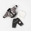 OB11 Infant Accessories Clothes designed for Infant Laser Bar Sets T-Shirts Jackets plus Jeans Furniture designed for Dolls 1/12 Cool Anime Playthings