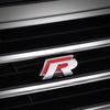 RUNTB1 VW 2026 Hot 3D Metal R Grille Badge Rear Tail Trunk Emblem Decal Stickers For Volkswagen VW Polo Passat Golf Jetta Tiguan Sagita