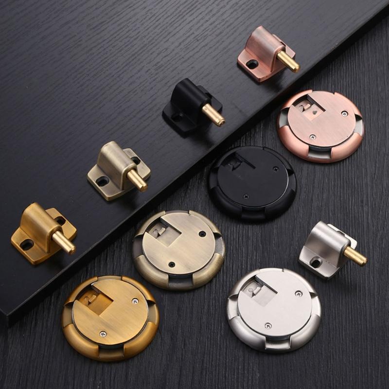 Quiet Mechanical Door Stoppers Winds Resistant Door Stoppers Heavy Type Zincs Alloys For Indoor Outdoor Use