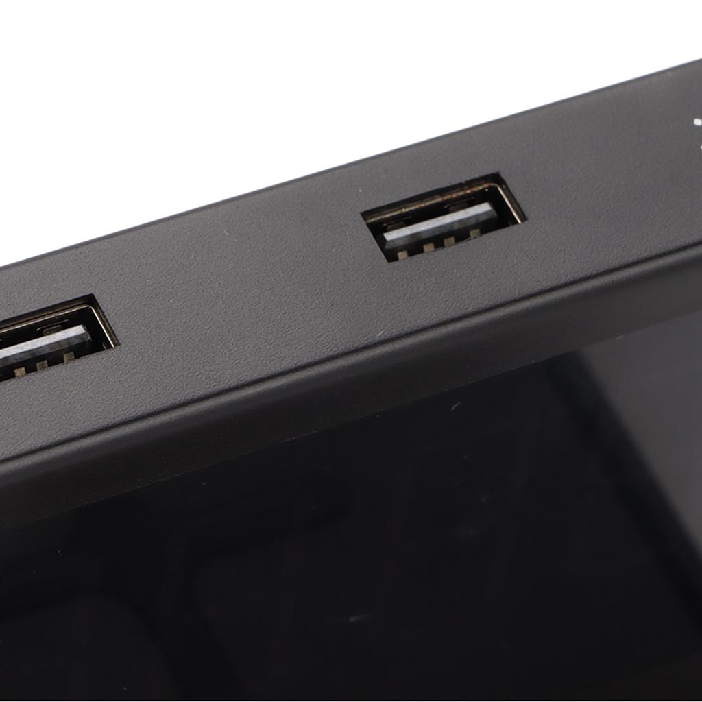 Phone Digital Clock   3 in 1 Type C Wireless Charging Alarm Clock with Snooze Button for Tablet   Fan