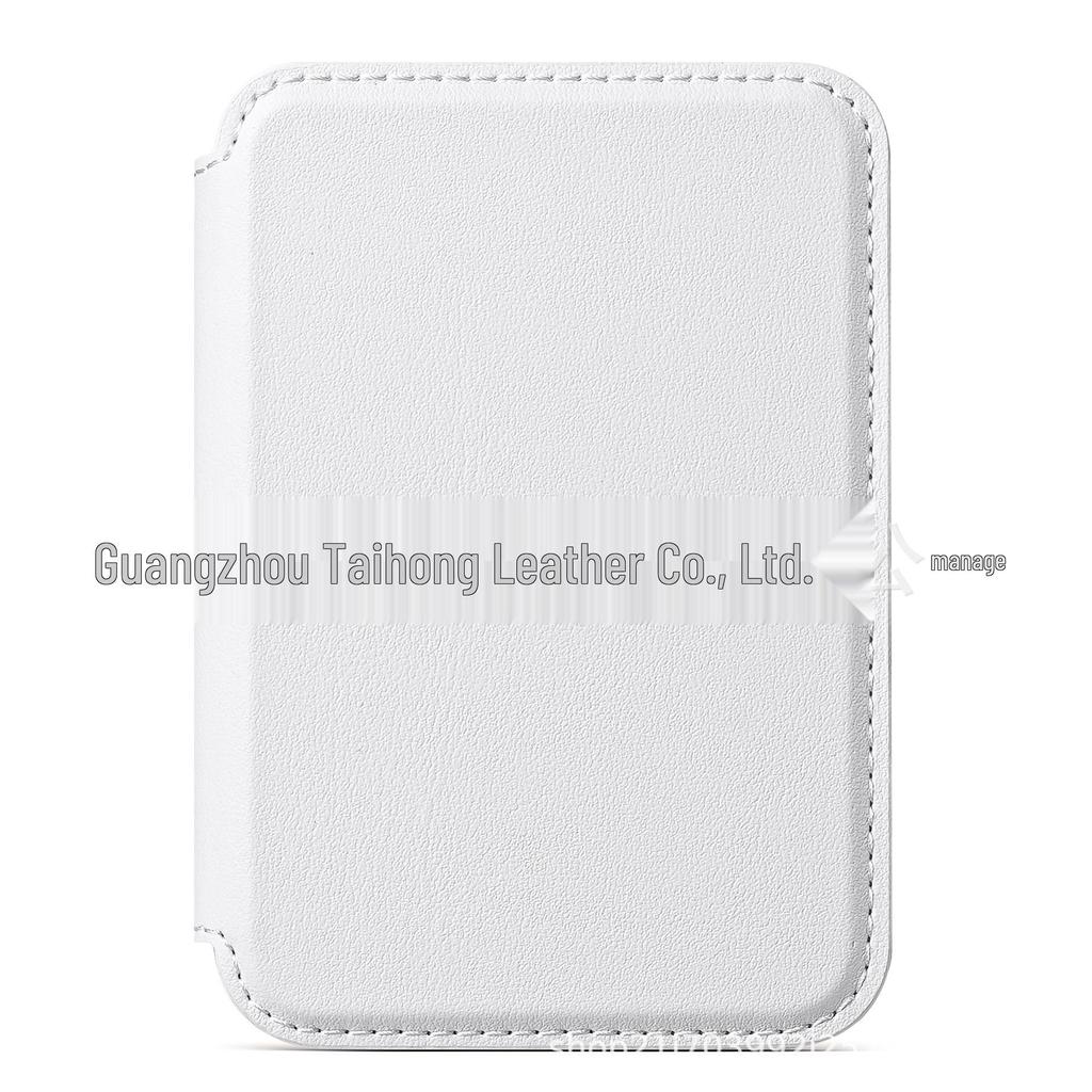 Portefeuille et support magnétique en cuir MagSafe pour iPhone