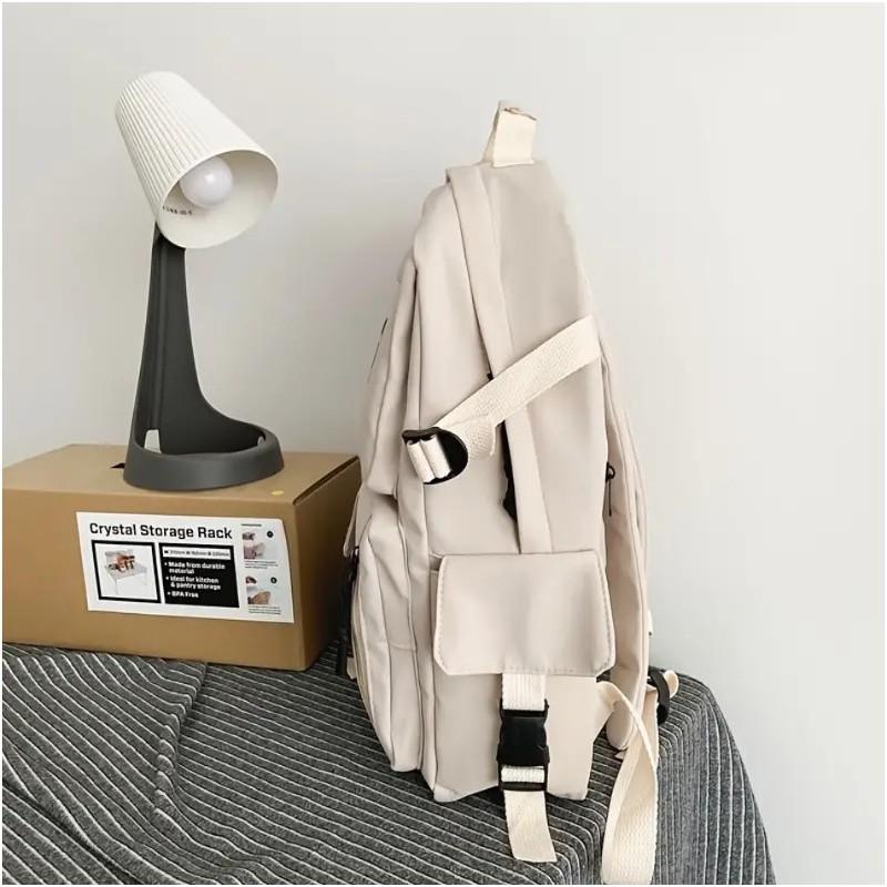 Sports Backpack School Universal Youth Urban Cream Light