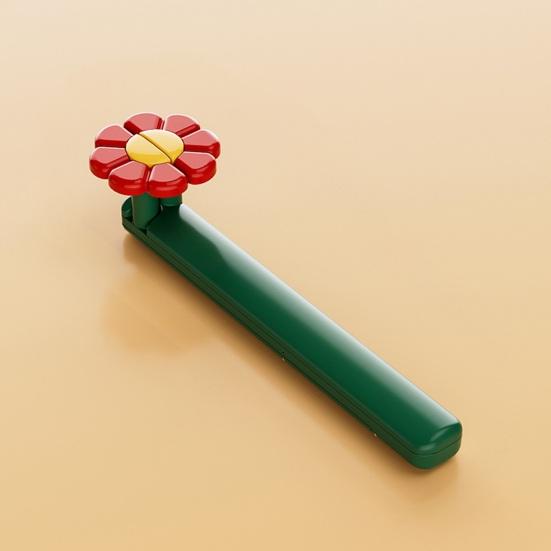 Bookshelf Three-Layer Staggered Display Stand Flower Decor Triangular Stable Support Portable Foldable Book Rack