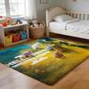 Floor Mat Soft Flannel Rug Non Slip Absorbent Mat for Bathroom Bedroom Home Decor T Takashi M Murakami K Kawaii