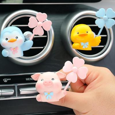 Auto-Luftauslass-Duftclip, Cartoon-Design, Autoduft, Lufterfrischer, Aromatherapie-Diffusor, einfach für lange Haltbarkeit