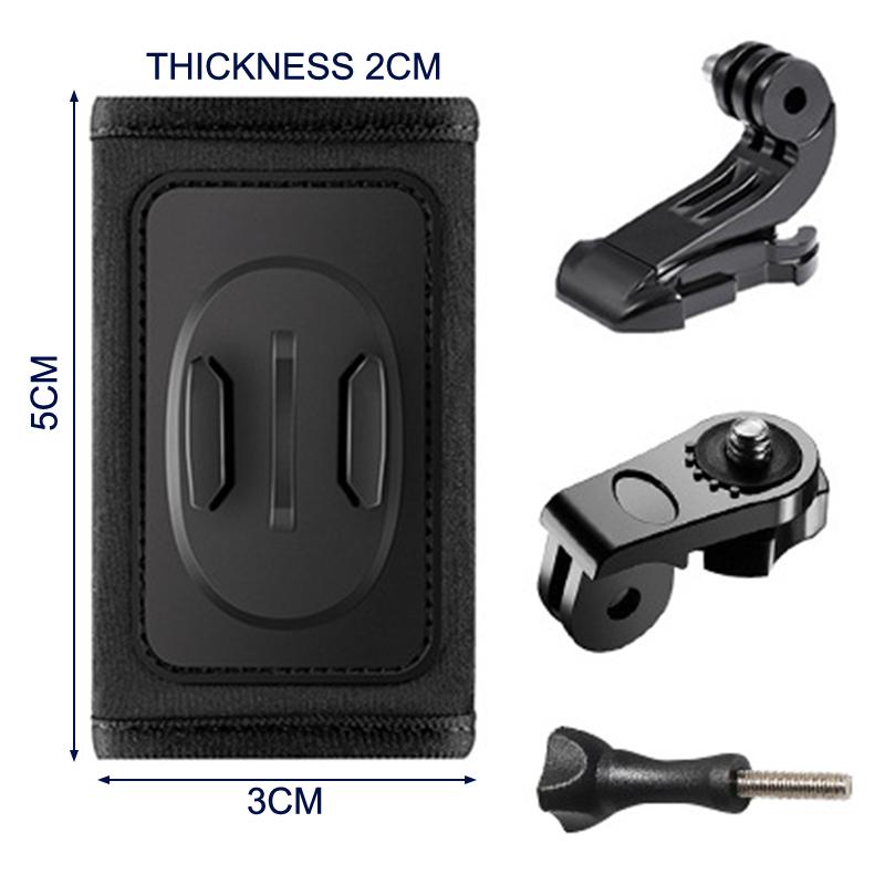 Кліпса-рюкзак 4 в 1, фіксований адаптер ремінця, кронштейн, основа з швидкознімною пряжкою для аксесуарів для підвісу DJI Osmo Pocket 3