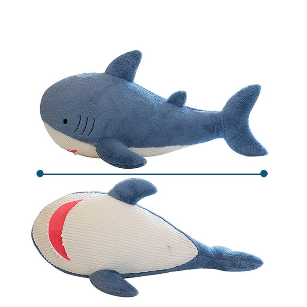 Decorate Whale Pillow Cushion Giant Whale Plush Toy Whale Shark Stuffed Toys Stuffed Animal Doll