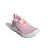 adidas Rapidazen S .Rdy C Slip Resistant Abrasion Resistant Mid Top Kids' Running Shoes Pink White FZ3955