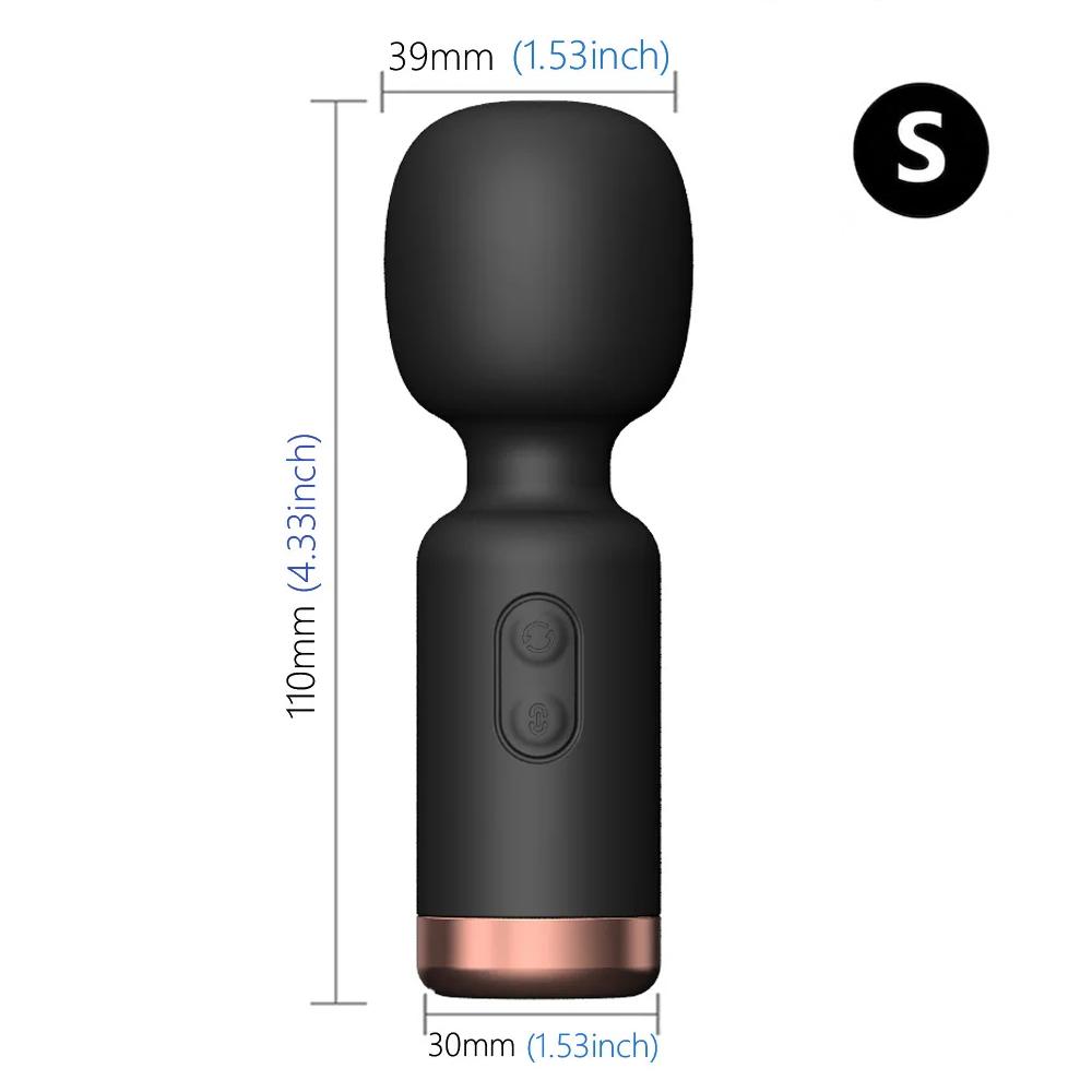 Powerful AV Magic Wand Vibrator Female G-spot Massager Clit Clitoris Stimulator Water Resistant Masturbator For Women Sex Toys