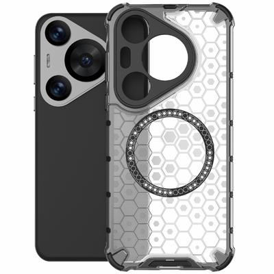 For Huawei Pura 70 Pro/70 Pro+ Honeycomb Case Slim TPU+PC Phone Cover Magnetic Case