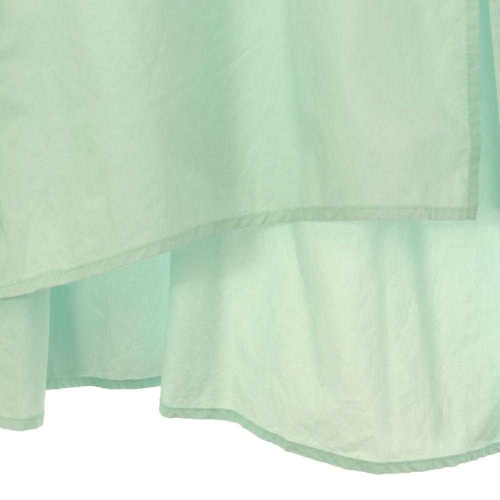 ENFOLD Made In Japan Long Sleeve Band Color Shirt 38 Green System Women Used