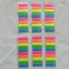 1200 Blatt Morandi-Stil Index-Tabs Transparente Fluoreszierende PET-Flags Haftnotizen Seitenmarkierer Planer-Aufkleber Schulbedarf