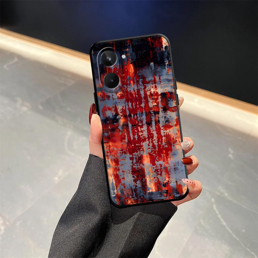Rust Marks Case for Realme C15 C12 Nazro 50 50i C33 C35 C53 C55 12 14 11 Pro GT Master Neo2 C21 P3 Ultra C25 Phone Cover