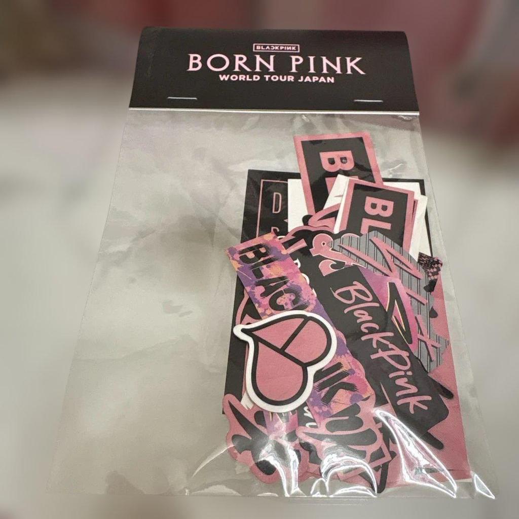 [USED] BLACKPINK BORN PINK sticker set
