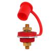 250A Battery Terminal Connector 3 8in Strong Strength Brass Stud Terminals for Car RV Boat Red