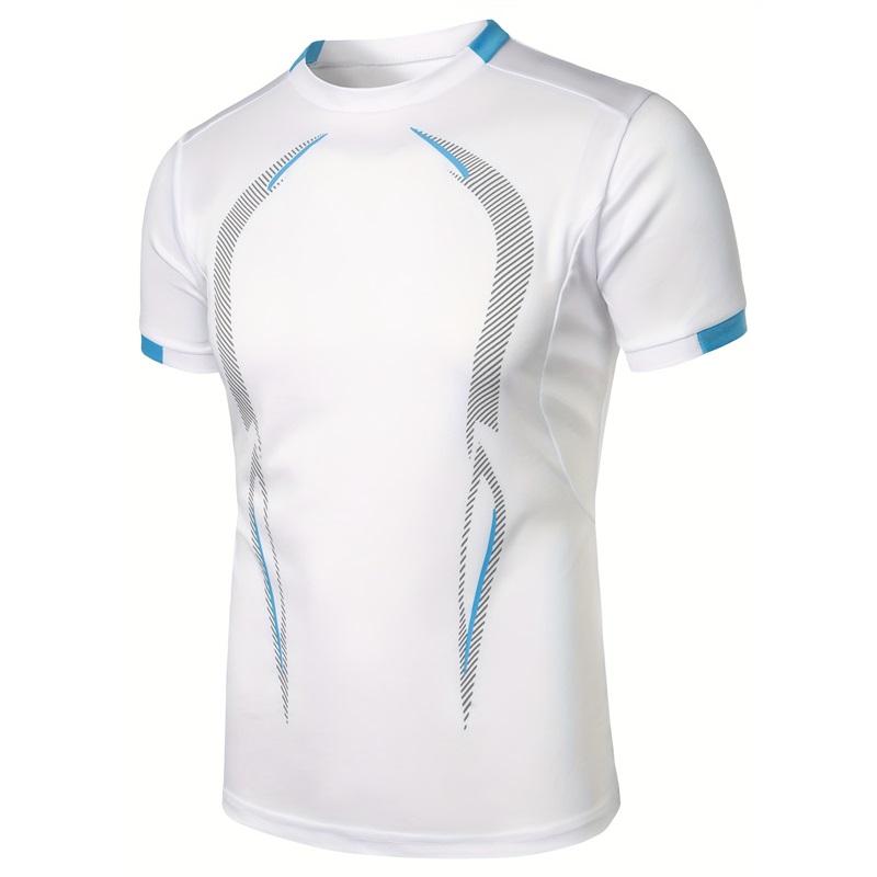 Summer Men's Fitness Sports Training Breathable Short-sleeved Quick-drying Clothes Men's Sports Fashion Short-sleeved T-shirt