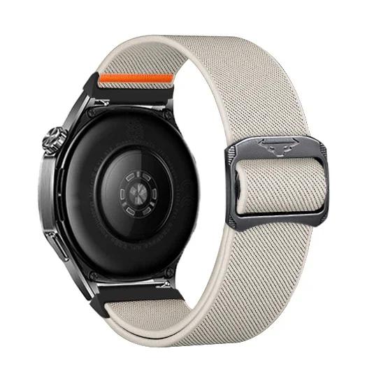 22mm 20mm Nylon Strap for Samsung Galaxy Watch 7 6 5 4 40mm 44mm 6Classic 47mm Elastic Band for Huawei Watch GT5 3 4Pro Bracelet