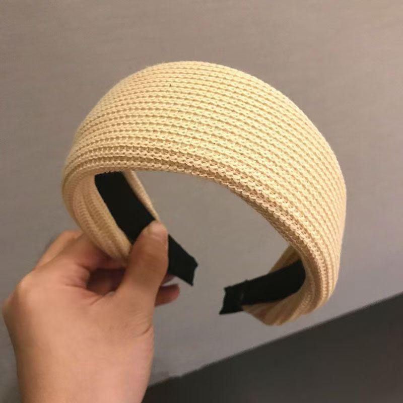 Retro Leopard Print Plush Headband - Non-Slip, Korean Style for Women, Perfect for Autumn and Winter Face Washing