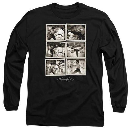 Bruce Lee Unisex Koszulka z długim rękawem Snap Shots dla dorosłych