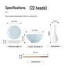Hao Ya Jingdezhen Ceramic Dinnerware Set