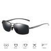 Men Vintage Metal Sunglasses Aluminum Magnesium Frame UV400 Anti Glare Driving Sun Glasses Fashion Eyewear for Men