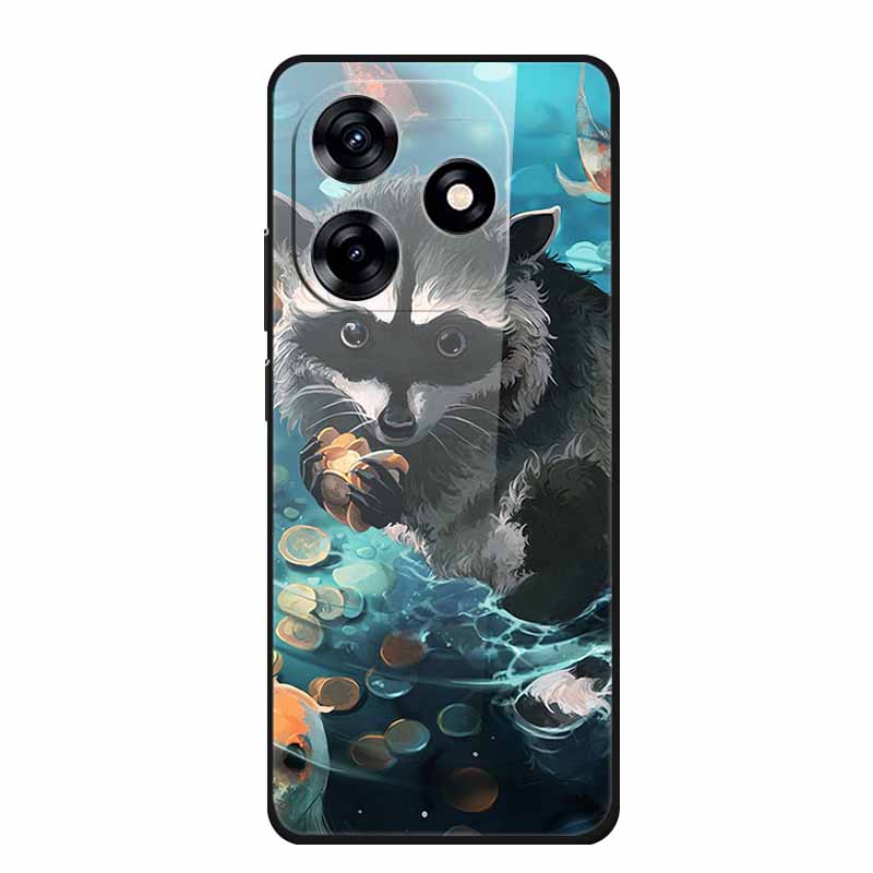 Glass Back Cover For Honor X5c Plus Case Coque Hard Tempered Glass Case For Honor Play 10A X5c Plus Phone Case Cover Soft Bumper