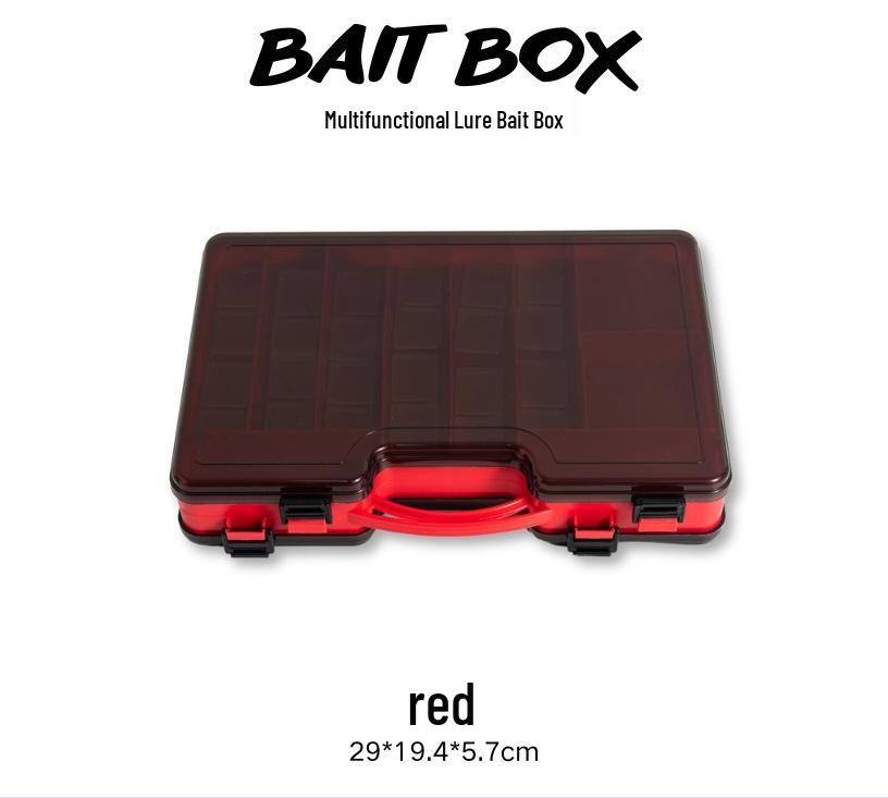 Двухъярусный ручной ящик для хранения приманок для джигов и вибов