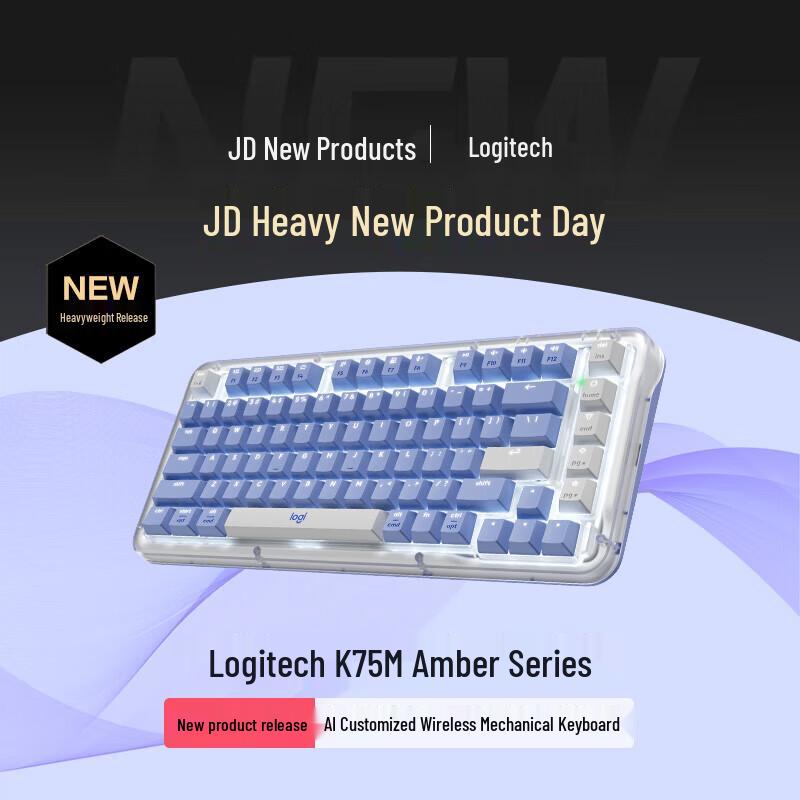 

Logitech ALTO KEYS K75M AI Custom Wireless Mechanical Keyboard