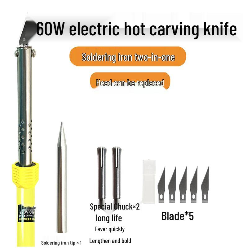 Electric Soldering Iron & Engraving Knife Tool for Gardening and Household Use