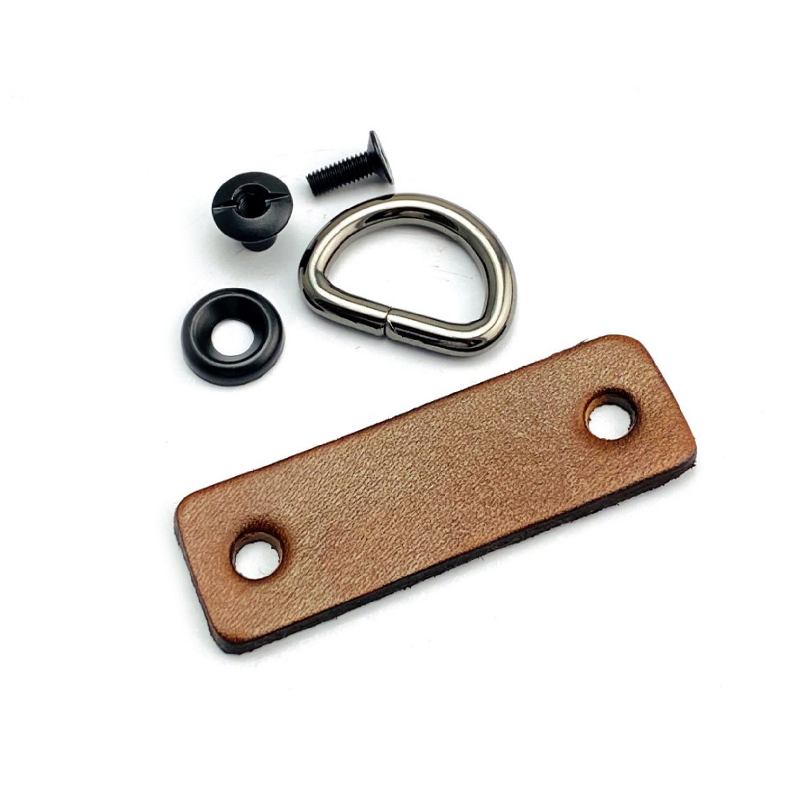 

Outdoor Straight Knife Sheath Scabbard Belt Leather Protective Pad Sword Sheath Scabbard Cover Belt Holster Rings D