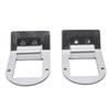 2pcs Watermelon Light Under Glow Frame Bracket Polished Stainless Steel Watermelon Light Clamp Mount Universal for