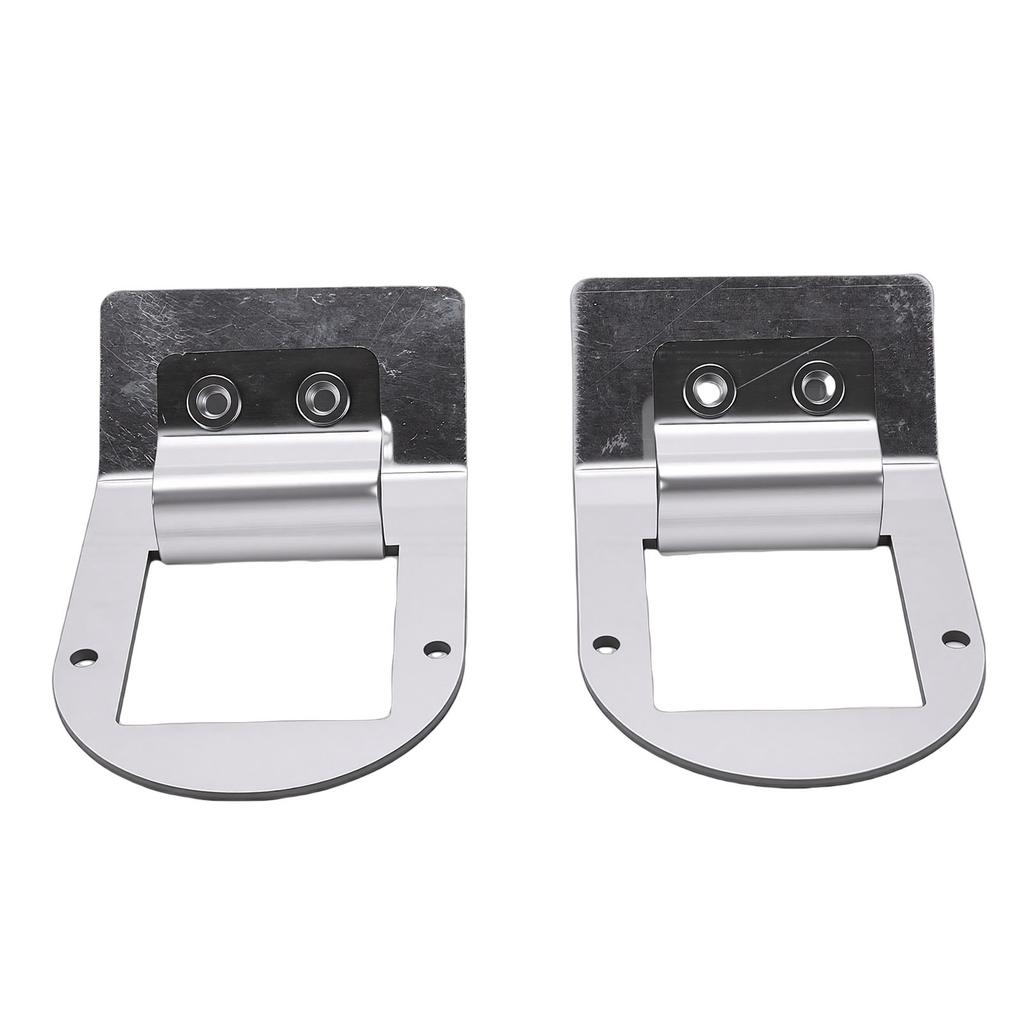 2pcs Watermelon Light Under Glow Frame Bracket Polished Stainless Steel Watermelon Light Clamp Mount Universal for