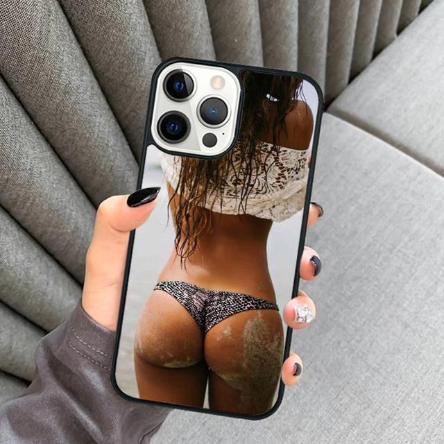 Sexy Girl Underwear Phone Case For iPhone 17 Air 16 15 14 plus 12 13 Pro max Soft Bumper Shell Cover coque