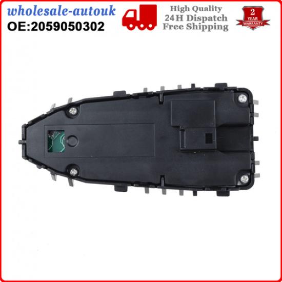 Main Window Control Switch 2059050302 For Benz C-CLASS W205 V-CLASS Vito W447