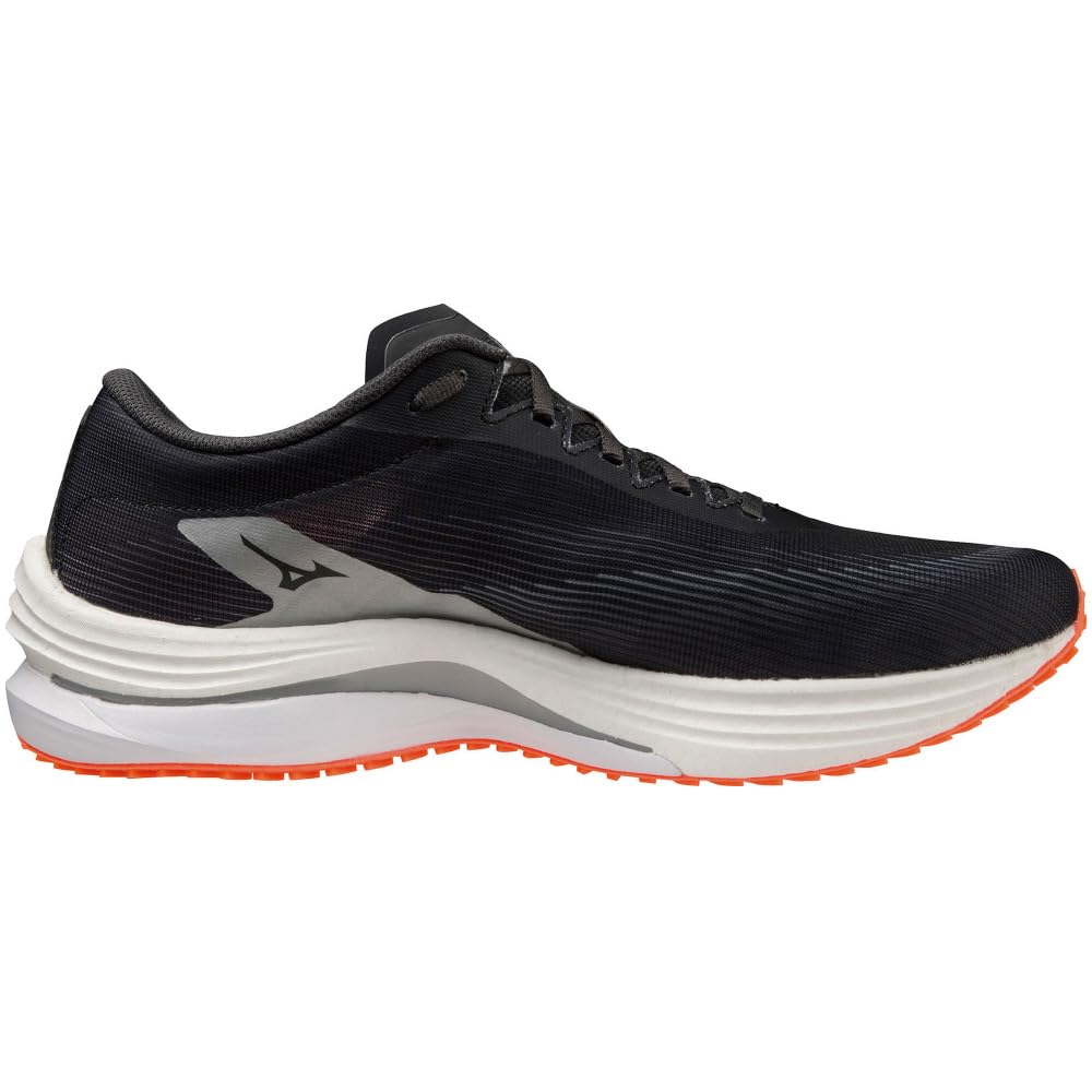 Running Shoes Wave Rebellion FLASH cm 3E [Mizuno] Black/Blue/Orange 25.5