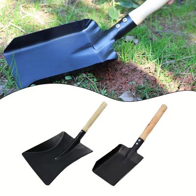 Ascheschaufel, Stahl-Kehrschaufel, Kaminschaufel, Kaminreinigungswerkzeug